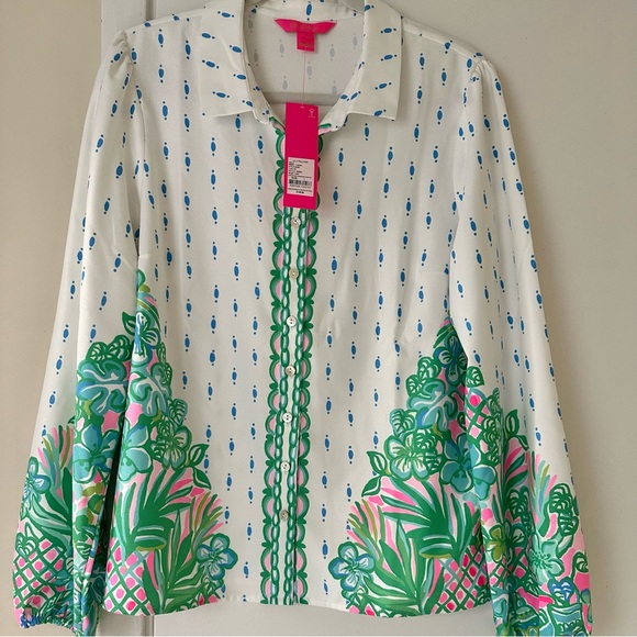 Lilly Pulitzer Tavia Top - Picture 2 of 16